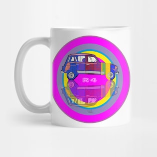 Renault 4 on target Mug